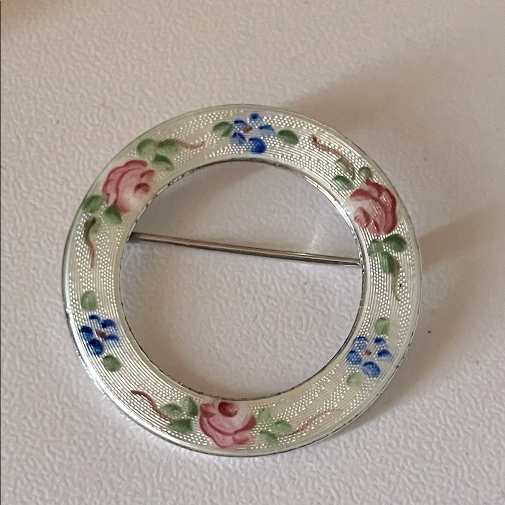 Vintage Sterling Lamode Brooch